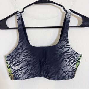 Alo yoga animal print sports bra